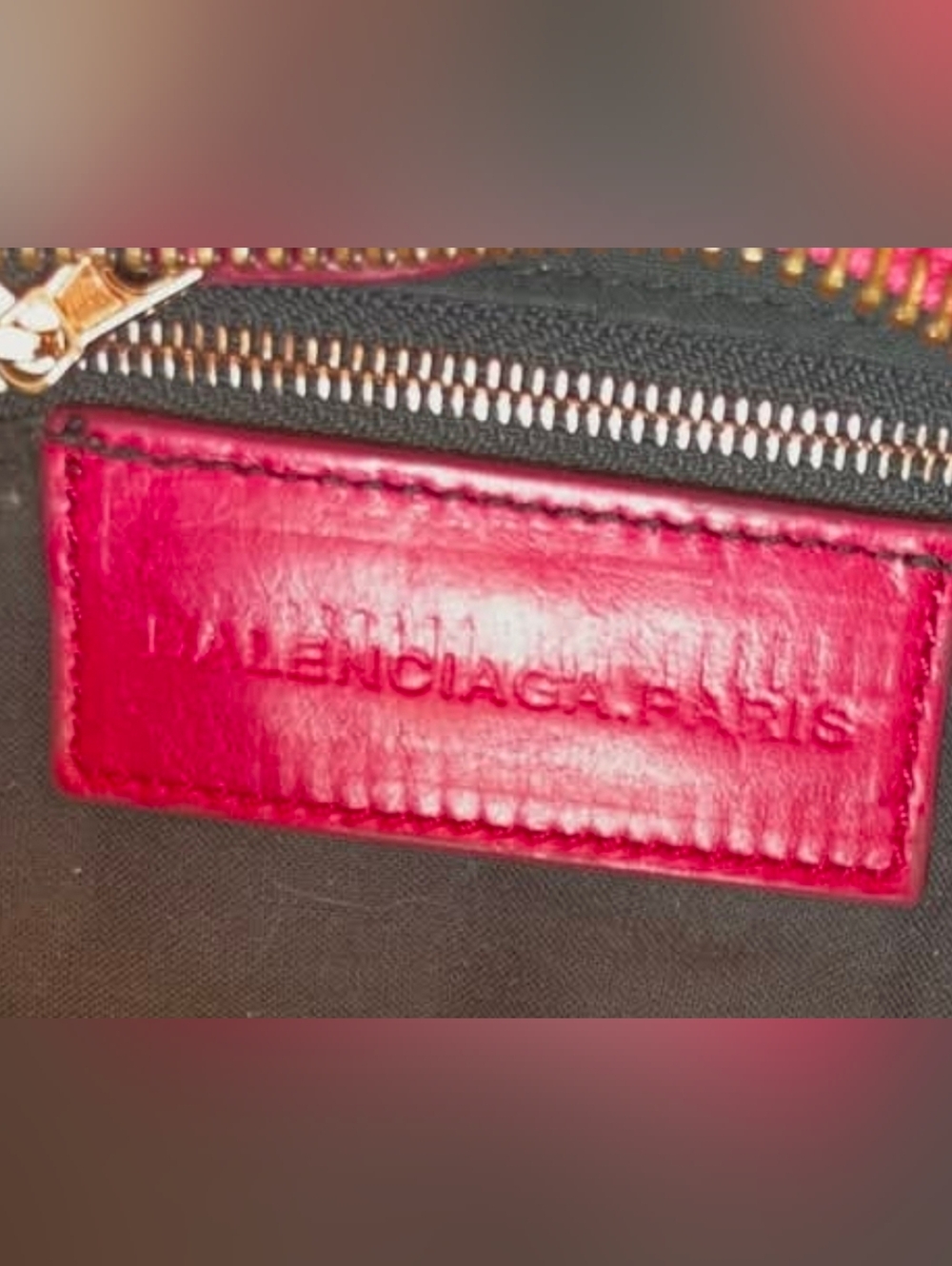 Balenciaga Giant Motorcity Women’s Fuchsia Top-Handle Satchel Bag - Picture 7 of 7